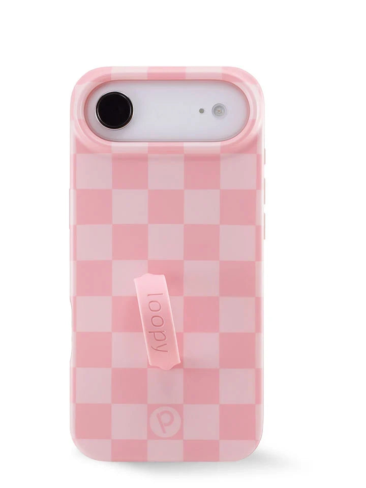 Blush Checkered